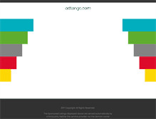 Tablet Screenshot of adtango.com